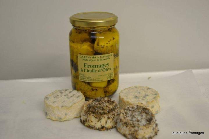 Fromage à l'huile d'olive Saint-Jean-de-Maruéjols-et-Avéjan