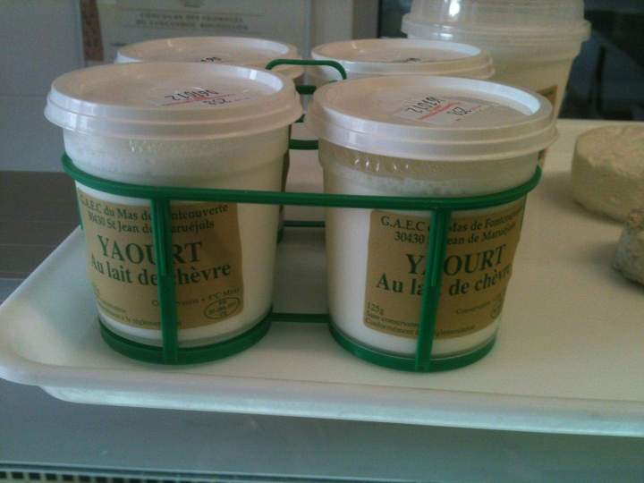 Yaourt au lait de chèvre artisanal Saint-Jean-de-Maruéjols-et-Avéjan